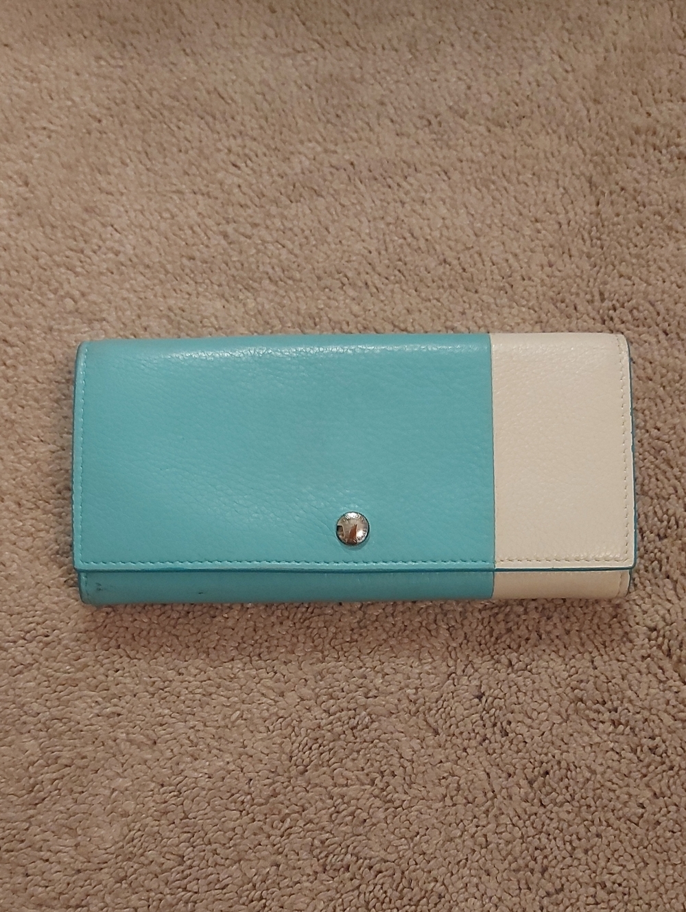 Tiffany & Co two tone wallet